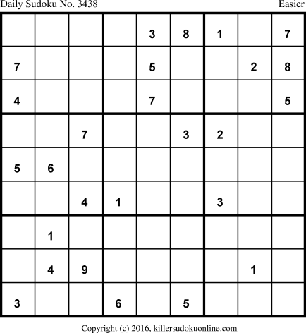 Killer Sudoku for 8/1/2017