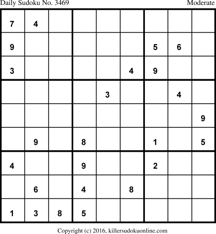 Killer Sudoku for 9/1/2017