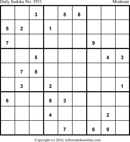 Killer Sudoku for 11/24/2017