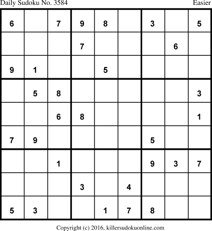 Killer Sudoku for 12/25/2017
