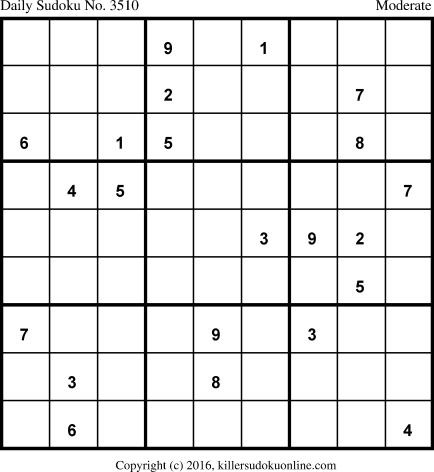 Killer Sudoku for 10/12/2017