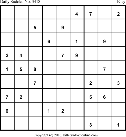 Killer Sudoku for 7/12/2017