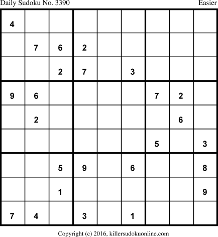 Killer Sudoku for 6/14/2017