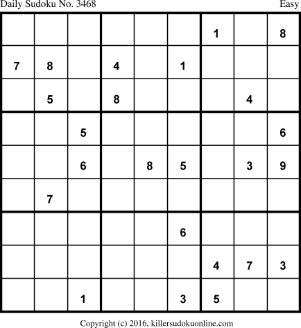 Killer Sudoku for 8/31/2017