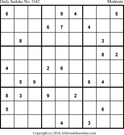 Killer Sudoku for 4/27/2017