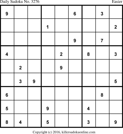 Killer Sudoku for 2/20/2017