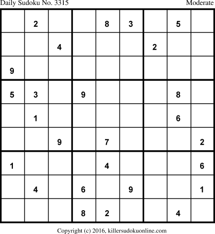 Killer Sudoku for 3/31/2017