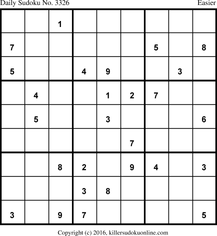 Killer Sudoku for 4/11/2017