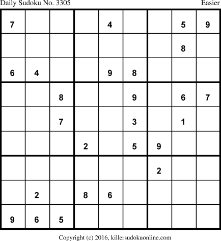 Killer Sudoku for 3/21/2017