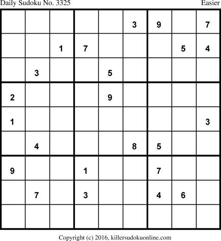 Killer Sudoku for 4/10/2017