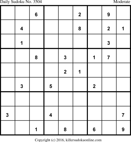 Killer Sudoku for 10/6/2017