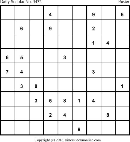 Killer Sudoku for 7/26/2017