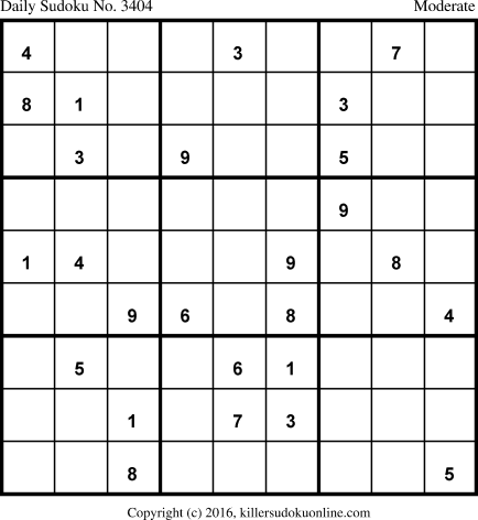 Killer Sudoku for 6/28/2017