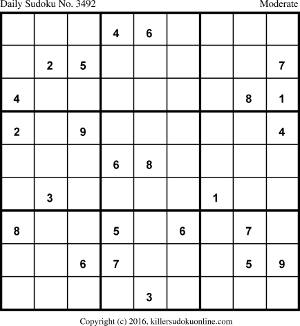 Killer Sudoku for 9/24/2017