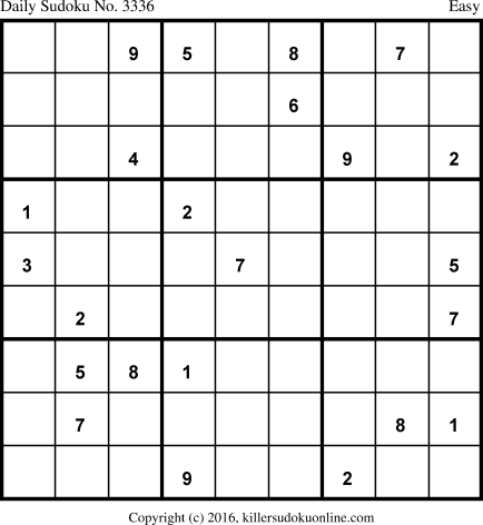 Killer Sudoku for 4/21/2017