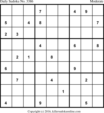 Killer Sudoku for 6/10/2017