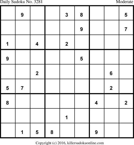 Killer Sudoku for 2/25/2017