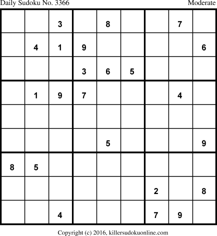 Killer Sudoku for 5/21/2017