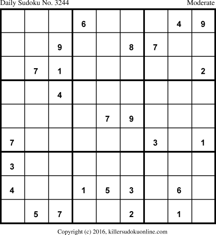 Killer Sudoku for 1/19/2017