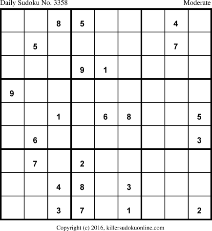Killer Sudoku for 5/13/2017