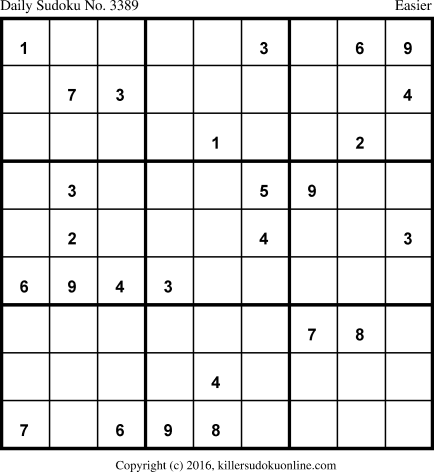 Killer Sudoku for 6/13/2017