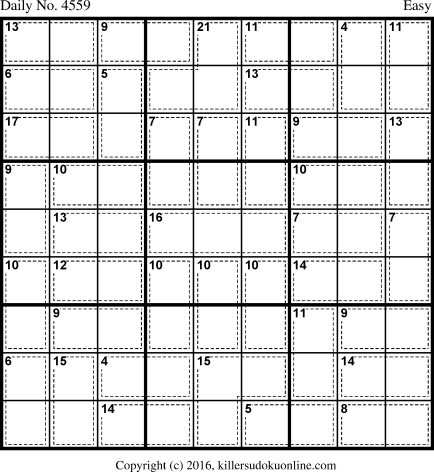 Killer Sudoku for 6/12/2018