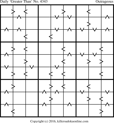 Killer Sudoku for 3/5/2018