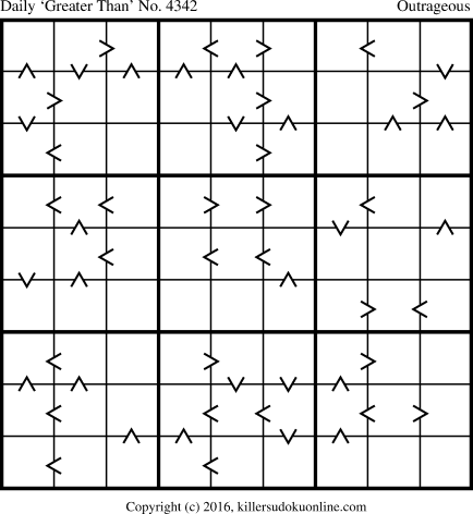 Killer Sudoku for 3/4/2018