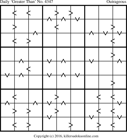 Killer Sudoku for 3/9/2018