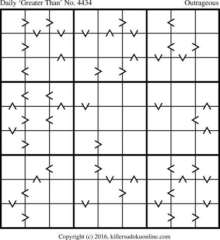 Killer Sudoku for 6/4/2018