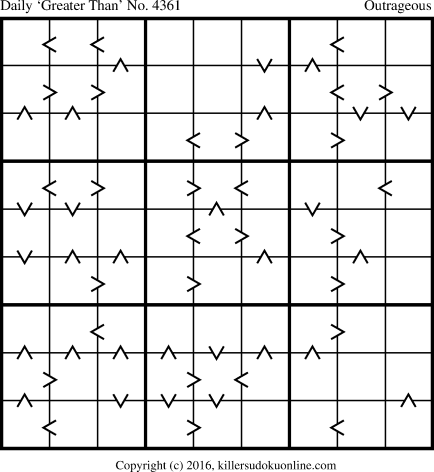 Killer Sudoku for 3/23/2018