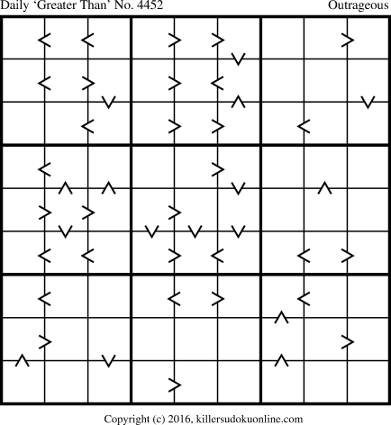 Killer Sudoku for 6/22/2018