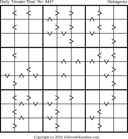 Killer Sudoku for 6/17/2018