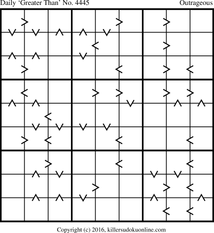 Killer Sudoku for 6/15/2018
