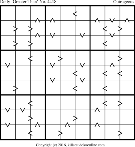 Killer Sudoku for 5/19/2018