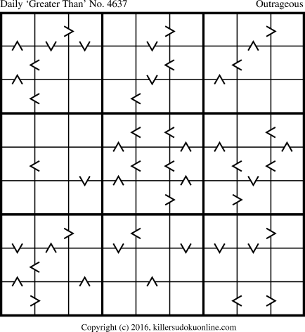 Killer Sudoku for 12/24/2018