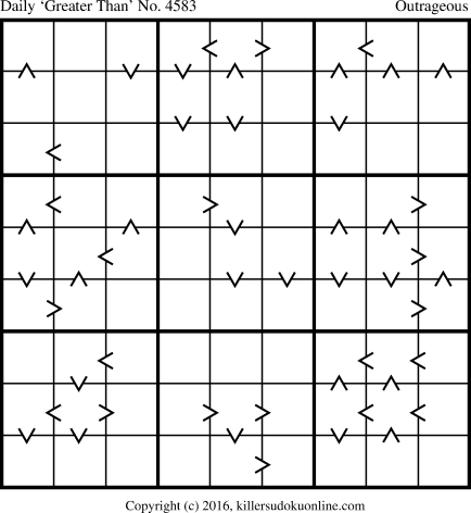 Killer Sudoku for 10/31/2018
