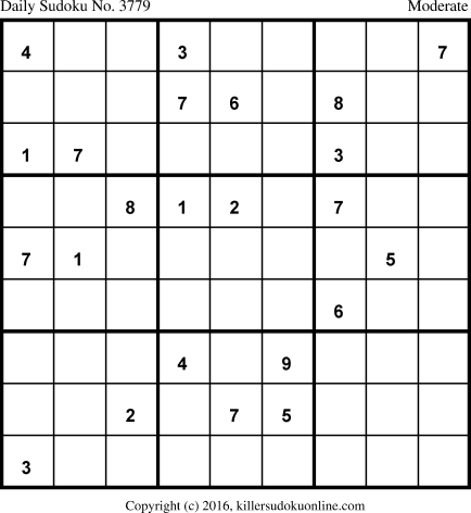 Killer Sudoku for 7/8/2018