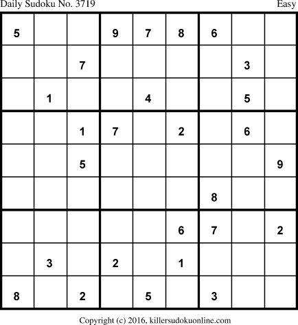 Killer Sudoku for 5/9/2018