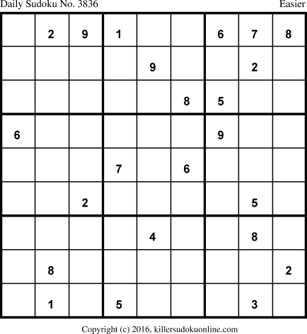 Killer Sudoku for 9/3/2018