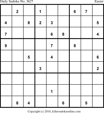 Killer Sudoku for 2/6/2018
