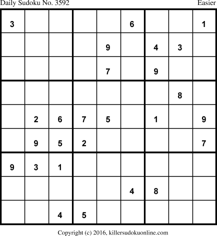 Killer Sudoku for 1/2/2018
