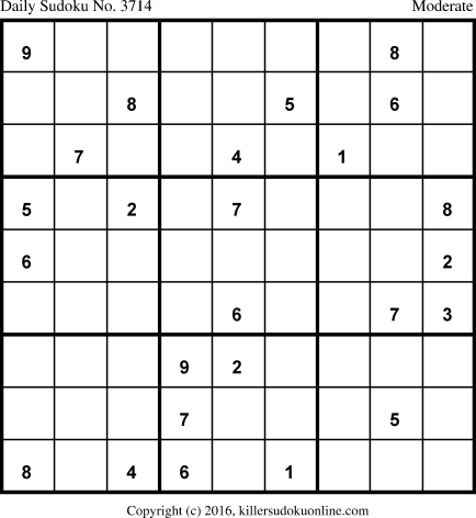 Killer Sudoku for 5/4/2018