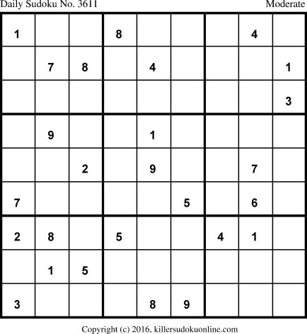 Killer Sudoku for 1/21/2018