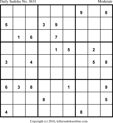 Killer Sudoku for 2/10/2018