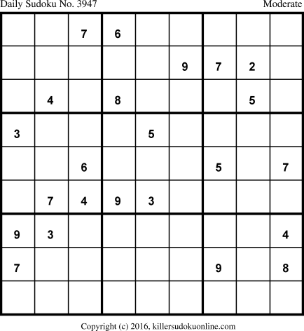 Killer Sudoku for 12/23/2018