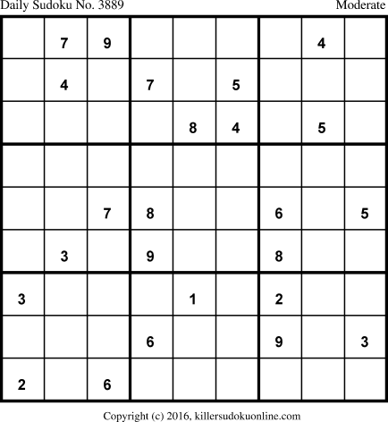 Killer Sudoku for 10/26/2018