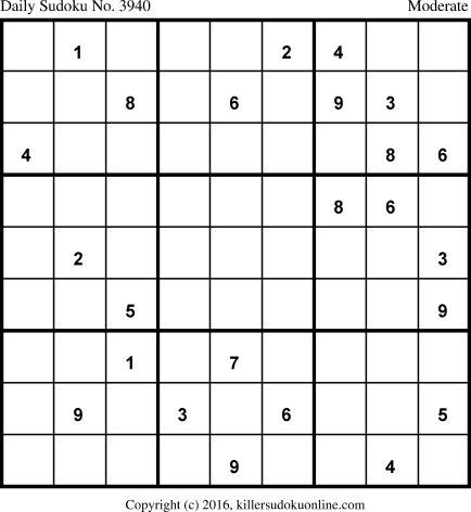 Killer Sudoku for 12/16/2018