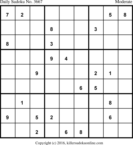 Killer Sudoku for 3/18/2018