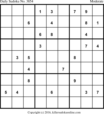 Killer Sudoku for 9/21/2018